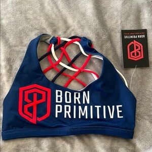 Born Primitive Navy Sports Bra